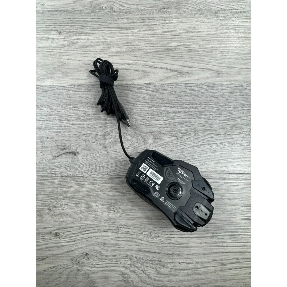Kone Roc-11-815-Bk Gaming Mouse Lights Black Tilt Wheel USB 2.0 Wired Optical
